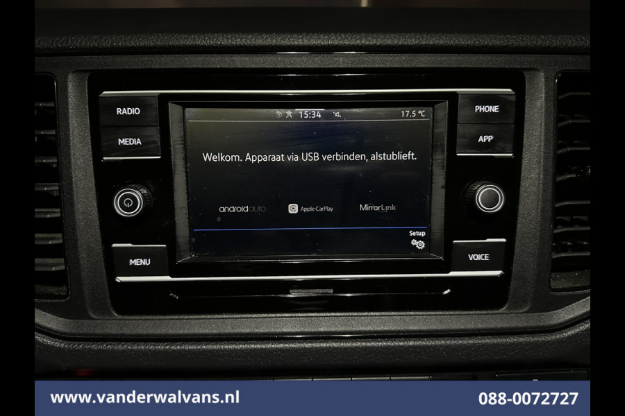 Volkswagen Crafter 2.0 TDI 141pk L3H3 L2H2 Euro6 Airco | Camera | Apple Carplay | Cruisecontrol | Chauffeursstoel Android Auto, Parkeersensoren, Bijrijdersbank
