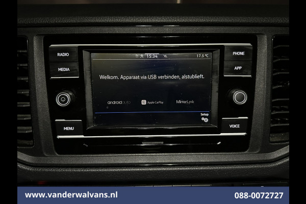 Volkswagen Crafter 2.0 TDI 141pk L3H3 L2H2 Euro6 Airco | Camera | Apple Carplay | Cruisecontrol | Chauffeursstoel Android Auto, Parkeersensoren, Bijrijdersbank