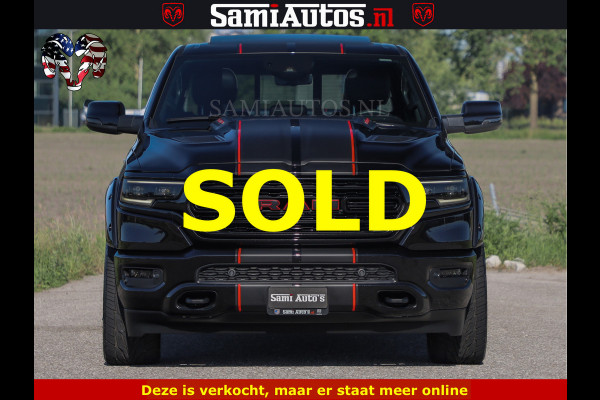 Dodge Ram HULK 5.7 V8 402PK | LIMITED EDITION | HUD | LUCHTVERING | BLACK ON BLACK | STRIPING | WIDE BODY | BREDE WIELEN | BOM VOL CREW CAB DUBBELE CAINE 5 PERSOONS UITVOERING | TOP STAAT |
