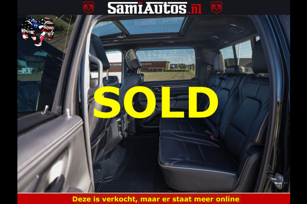 Dodge Ram HULK 5.7 V8 402PK | LIMITED EDITION | HUD | LUCHTVERING | BLACK ON BLACK | STRIPING | WIDE BODY | BREDE WIELEN | BOM VOL CREW CAB DUBBELE CAINE 5 PERSOONS UITVOERING | TOP STAAT |