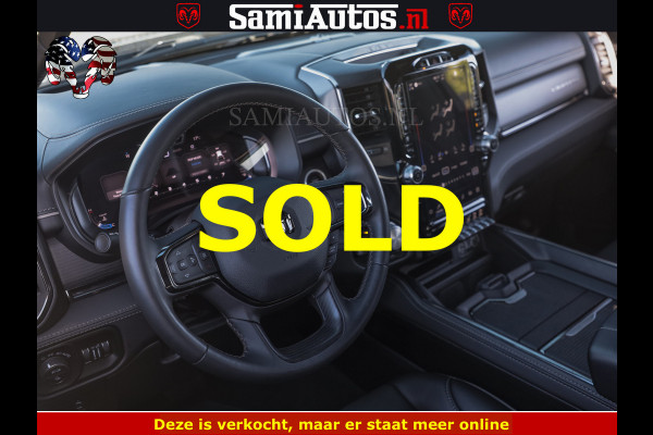 Dodge Ram HULK 5.7 V8 402PK | LIMITED EDITION | HUD | LUCHTVERING | BLACK ON BLACK | STRIPING | WIDE BODY | BREDE WIELEN | BOM VOL CREW CAB DUBBELE CAINE 5 PERSOONS UITVOERING | TOP STAAT |