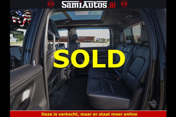 Dodge Ram HULK 5.7 V8 402PK | LIMITED EDITION | HUD | LUCHTVERING | BLACK ON BLACK | STRIPING | WIDE BODY | BREDE WIELEN | BOM VOL CREW CAB DUBBELE CAINE 5 PERSOONS UITVOERING | TOP STAAT |
