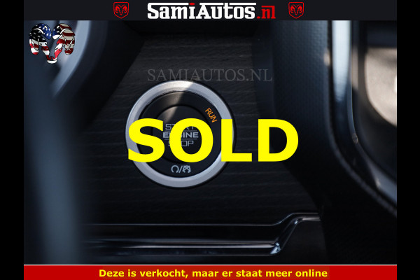 Dodge Ram HULK 5.7 V8 402PK | LIMITED EDITION | HUD | LUCHTVERING | BLACK ON BLACK | STRIPING | WIDE BODY | BREDE WIELEN | BOM VOL CREW CAB DUBBELE CAINE 5 PERSOONS UITVOERING | TOP STAAT |
