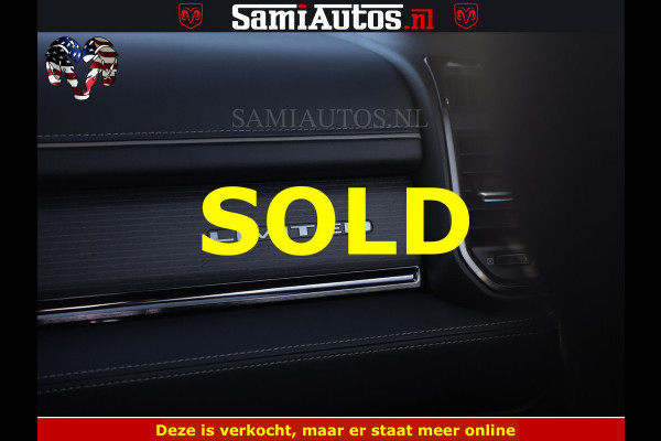 Dodge Ram HULK 5.7 V8 402PK | LIMITED EDITION | HUD | LUCHTVERING | BLACK ON BLACK | STRIPING | WIDE BODY | BREDE WIELEN | BOM VOL CREW CAB DUBBELE CAINE 5 PERSOONS UITVOERING | TOP STAAT |