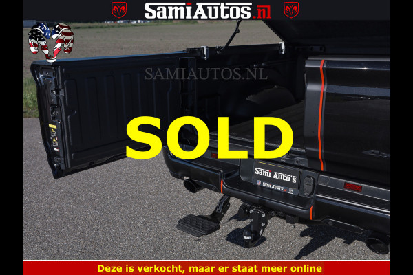 Dodge Ram HULK 5.7 V8 402PK | LIMITED EDITION | HUD | LUCHTVERING | BLACK ON BLACK | STRIPING | WIDE BODY | BREDE WIELEN | BOM VOL CREW CAB DUBBELE CAINE 5 PERSOONS UITVOERING | TOP STAAT |