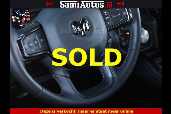 Dodge Ram HULK 5.7 V8 402PK | LIMITED EDITION | HUD | LUCHTVERING | BLACK ON BLACK | STRIPING | WIDE BODY | BREDE WIELEN | BOM VOL CREW CAB DUBBELE CAINE 5 PERSOONS UITVOERING | TOP STAAT |