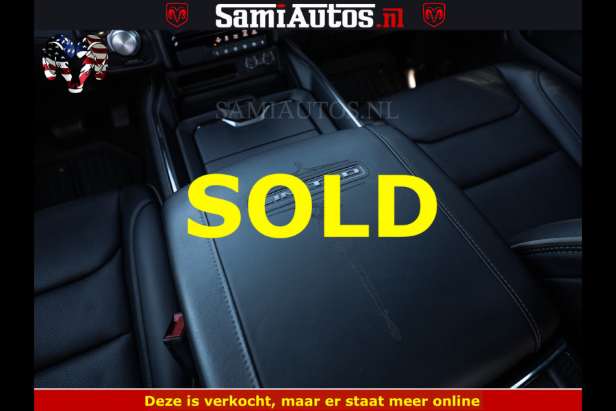 Dodge Ram HULK 5.7 V8 402PK | LIMITED EDITION | HUD | LUCHTVERING | BLACK ON BLACK | STRIPING | WIDE BODY | BREDE WIELEN | BOM VOL CREW CAB DUBBELE CAINE 5 PERSOONS UITVOERING | TOP STAAT |