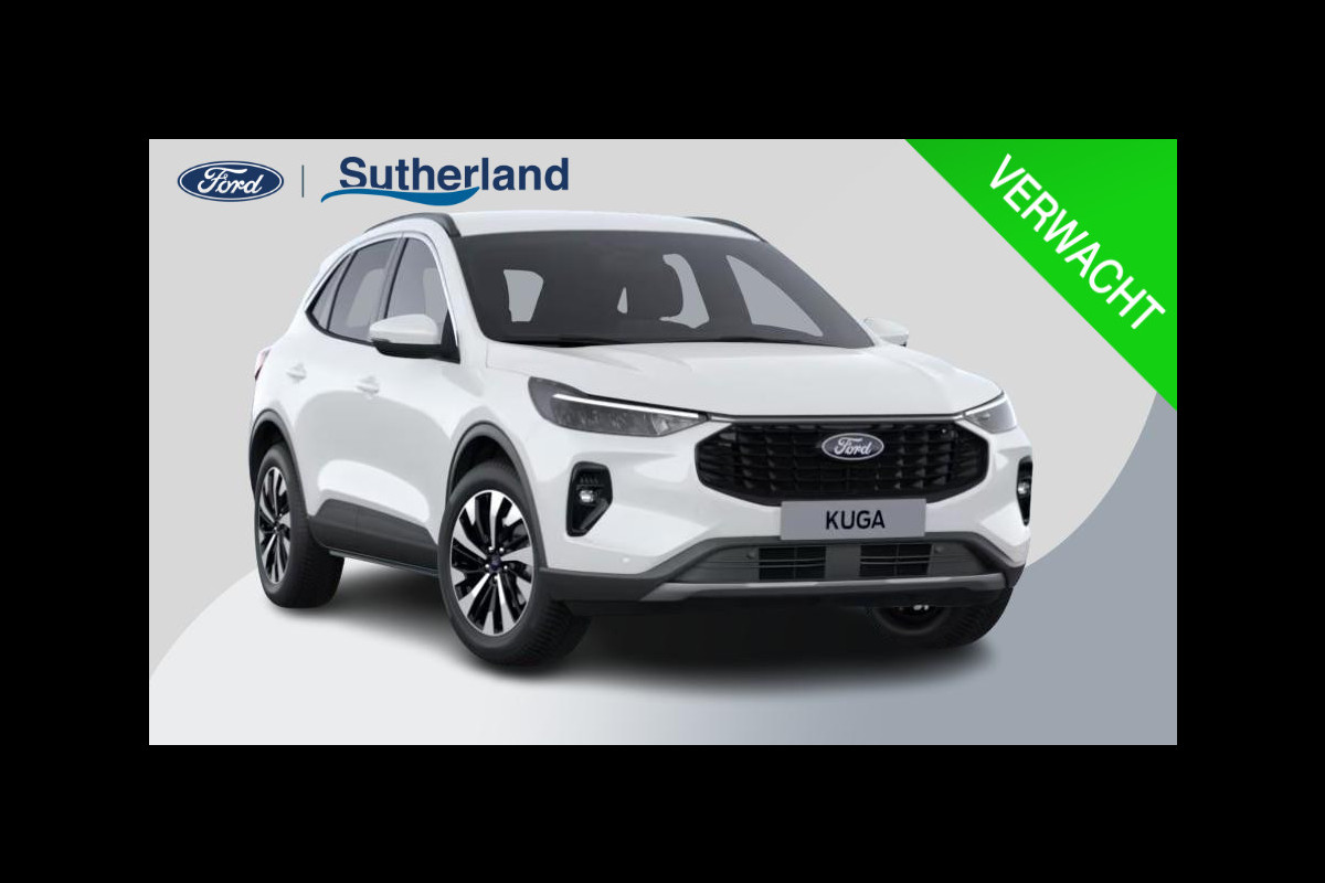 Ford Kuga 2.5 PHEV Titanium 243pk | Driver Assistance Pack (incl. BlueCruise voorbereiding) | Winterpack | Wegklapbare Trekhaak | 18 inch Licht metaal