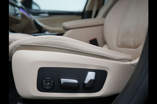 BMW X3 xDrive30e Business Edition Plus PHEV 293pk Dealer O.H. | Trekhaak Af Fabriek | Adaptive Cruise | 360 Camera | Adaptief Onderstel | Lederen Sportstoelen Memory & Ventilatie | Sfeerverlichting | Stoelen & Stuur Verwarmd | Keyless | Blis | Plug In Hybrid |
