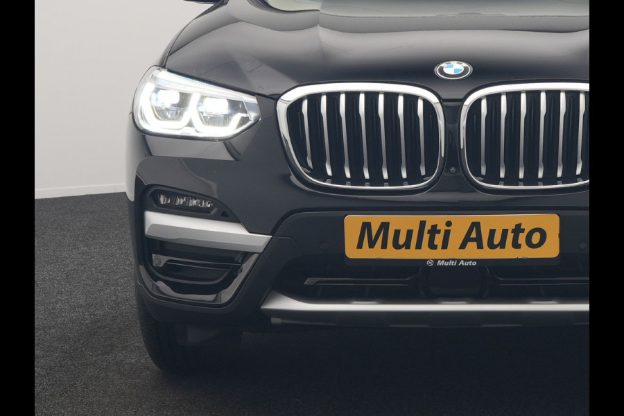 BMW X3 xDrive30e Business Edition Plus PHEV 293pk Dealer O.H. | Trekhaak Af Fabriek | Adaptive Cruise | 360 Camera | Adaptief Onderstel | Lederen Sportstoelen Memory & Ventilatie | Sfeerverlichting | Stoelen & Stuur Verwarmd | Keyless | Blis | Plug In Hybrid |