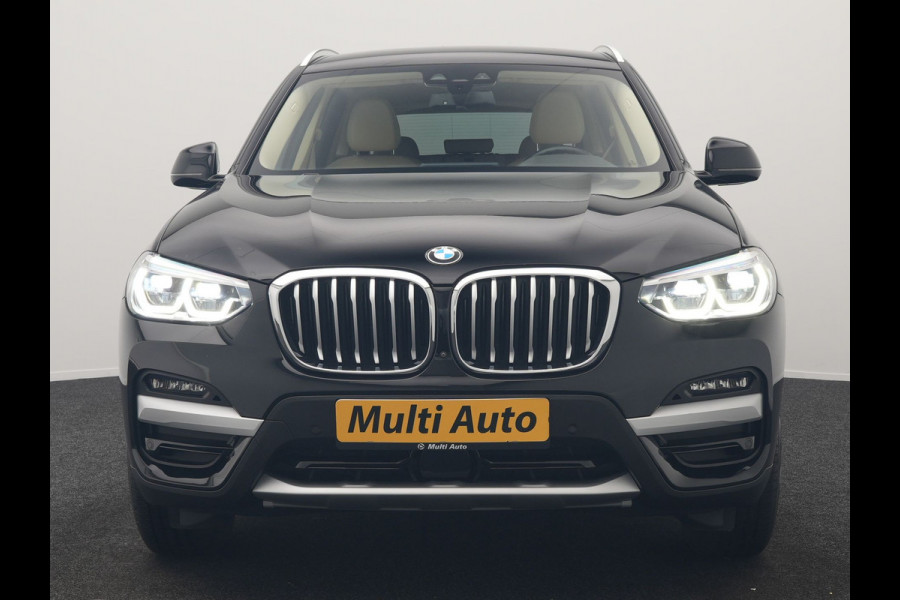 BMW X3 xDrive30e Business Edition Plus PHEV 293pk Dealer O.H. | Trekhaak Af Fabriek | Adaptive Cruise | 360 Camera | Adaptief Onderstel | Lederen Sportstoelen Memory & Ventilatie | Sfeerverlichting | Stoelen & Stuur Verwarmd | Keyless | Blis | Plug In Hybrid |