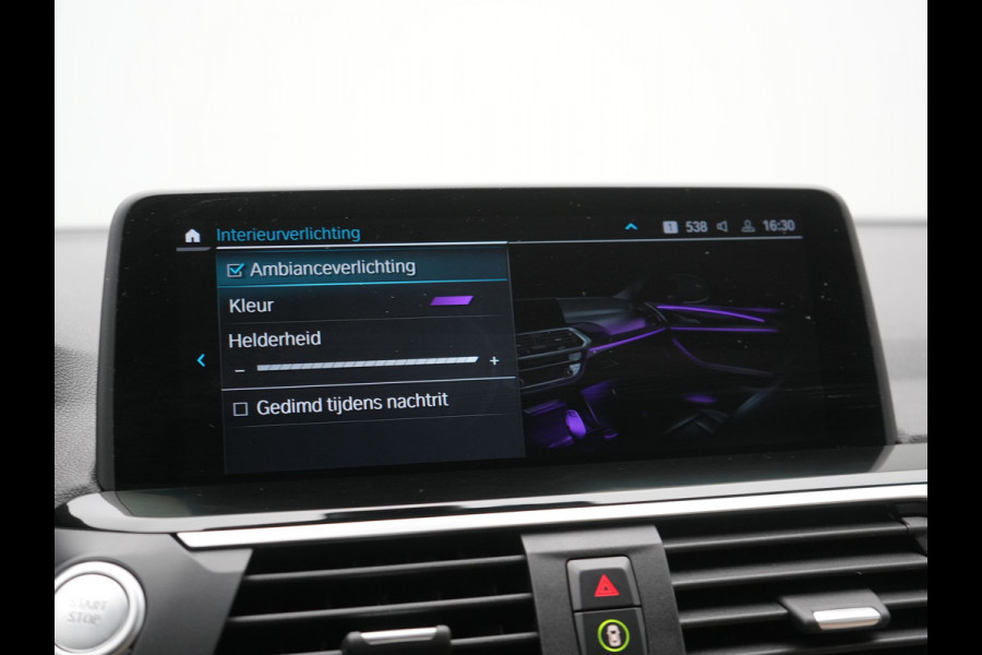 BMW X3 xDrive30e Business Edition Plus PHEV 293pk Dealer O.H. | Trekhaak Af Fabriek | Adaptive Cruise | 360 Camera | Adaptief Onderstel | Lederen Sportstoelen Memory & Ventilatie | Sfeerverlichting | Stoelen & Stuur Verwarmd | Keyless | Blis | Plug In Hybrid |