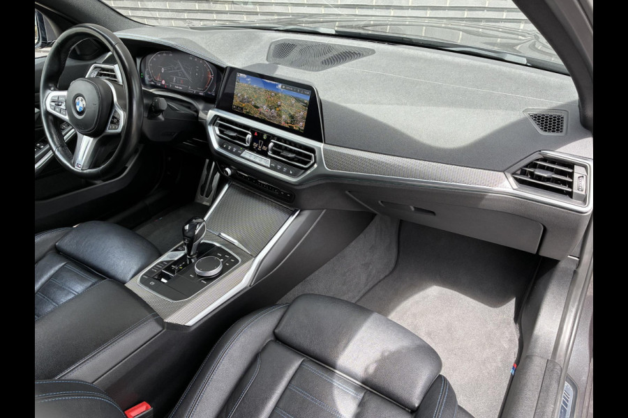 BMW 3 Serie Sedan 320i High Executive M Sport Pakket Automaat / Live Cockpit Professional / Leder / 19 Inch / Head-Up Display / Adaptive Cruise Control / Hifi / Shadow Line / M Sportremsysteem / Achteruitrijcamera
