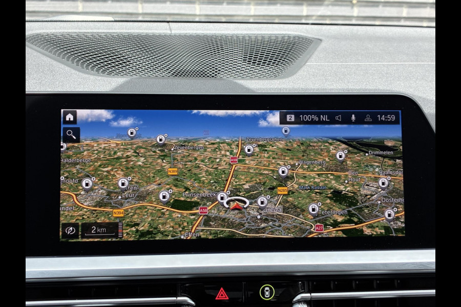 BMW 3 Serie Sedan 320i High Executive M Sport Pakket Automaat / Live Cockpit Professional / Leder / 19 Inch / Head-Up Display / Adaptive Cruise Control / Hifi / Shadow Line / M Sportremsysteem / Achteruitrijcamera