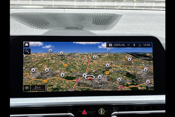 BMW 3 Serie Sedan 320i High Executive M Sport Pakket Automaat / Live Cockpit Professional / Leder / 19 Inch / Head-Up Display / Adaptive Cruise Control / Hifi / Shadow Line / M Sportremsysteem / Achteruitrijcamera