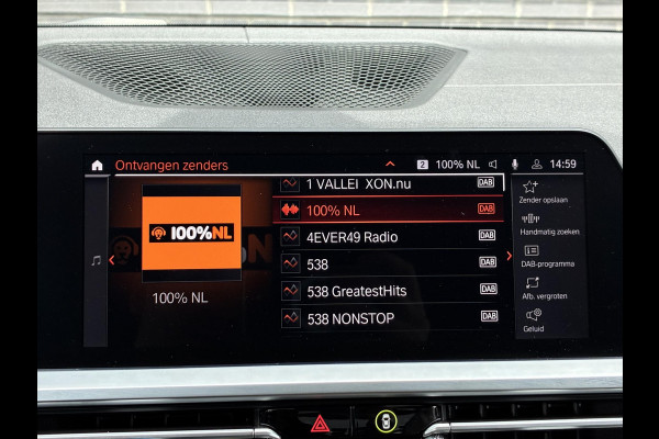 BMW 3 Serie Sedan 320i High Executive M Sport Pakket Automaat / Live Cockpit Professional / Leder / 19 Inch / Head-Up Display / Adaptive Cruise Control / Hifi / Shadow Line / M Sportremsysteem / Achteruitrijcamera