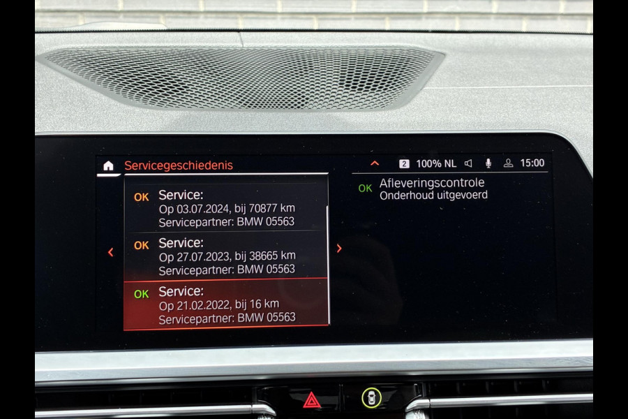 BMW 3 Serie Sedan 320i High Executive M Sport Pakket Automaat / Live Cockpit Professional / Leder / 19 Inch / Head-Up Display / Adaptive Cruise Control / Hifi / Shadow Line / M Sportremsysteem / Achteruitrijcamera