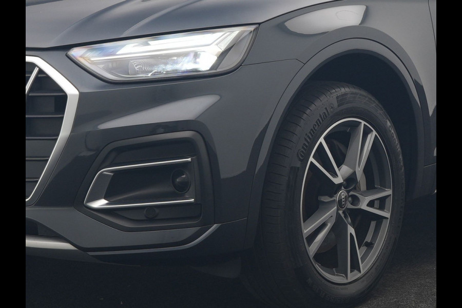 Audi Q5 50 TFSI e Pro Line PHEV 300pk Dealer O.H. | Trekhaak Af Fabriek | Camera | Voorstoelen Verwarmd | Sfeerverlichting | Virtual Cockpit | Navigatie | Cruise Control | DAB | 19"L.M | Plug In Hybrid |