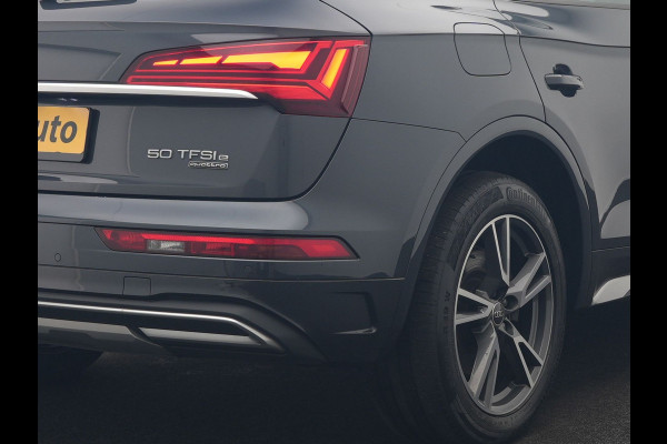 Audi Q5 50 TFSI e Pro Line PHEV 300pk Dealer O.H. | Trekhaak Af Fabriek | Camera | Voorstoelen Verwarmd | Sfeerverlichting | Virtual Cockpit | Navigatie | Cruise Control | DAB | 19"L.M | Plug In Hybrid |