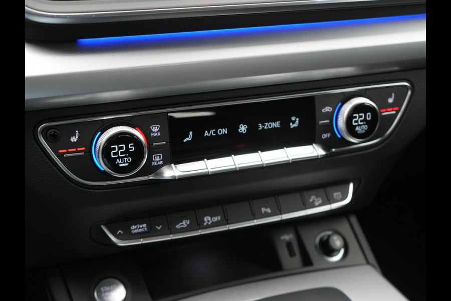 Audi Q5 50 TFSI e Pro Line PHEV 300pk Dealer O.H. | Trekhaak Af Fabriek | Camera | Voorstoelen Verwarmd | Sfeerverlichting | Virtual Cockpit | Navigatie | Cruise Control | DAB | 19"L.M | Plug In Hybrid |