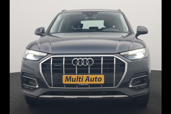Audi Q5 50 TFSI e Pro Line PHEV 300pk Dealer O.H. | Trekhaak Af Fabriek | Camera | Voorstoelen Verwarmd | Sfeerverlichting | Virtual Cockpit | Navigatie | Cruise Control | DAB | 19"L.M | Plug In Hybrid |