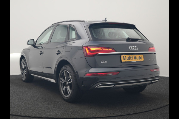 Audi Q5 50 TFSI e Pro Line PHEV 300pk Dealer O.H. | Trekhaak Af Fabriek | Camera | Voorstoelen Verwarmd | Sfeerverlichting | Virtual Cockpit | Navigatie | Cruise Control | DAB | 19"L.M | Plug In Hybrid |
