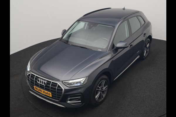 Audi Q5 50 TFSI e Pro Line PHEV 300pk Dealer O.H. | Trekhaak Af Fabriek | Camera | Voorstoelen Verwarmd | Sfeerverlichting | Virtual Cockpit | Navigatie | Cruise Control | DAB | 19"L.M | Plug In Hybrid |