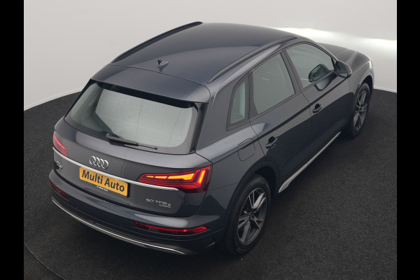 Audi Q5 50 TFSI e Pro Line PHEV 300pk Dealer O.H. | Trekhaak Af Fabriek | Camera | Voorstoelen Verwarmd | Sfeerverlichting | Virtual Cockpit | Navigatie | Cruise Control | DAB | 19"L.M | Plug In Hybrid |