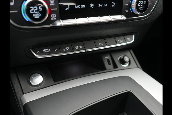 Audi Q5 50 TFSI e Pro Line PHEV 300pk Dealer O.H. | Trekhaak Af Fabriek | Camera | Voorstoelen Verwarmd | Sfeerverlichting | Virtual Cockpit | Navigatie | Cruise Control | DAB | 19"L.M | Plug In Hybrid |