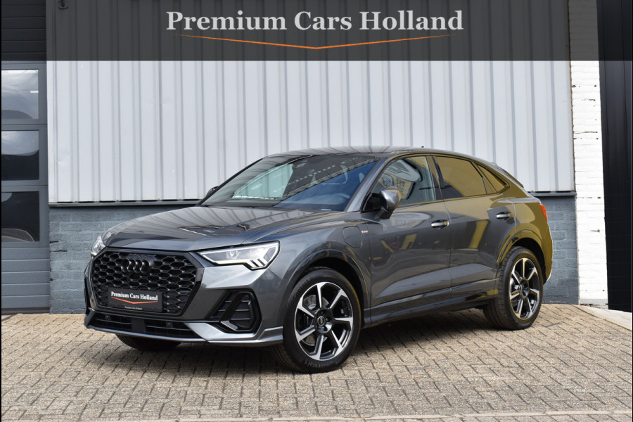 Audi Q3 Sportback 45 TFSI e S-Line Black Ed Navi Leder Camera Trekhaak 19 Inch