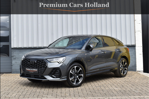 Audi Q3 Sportback 45 TFSI e S-Line Black Ed Navi Leder Camera Trekhaak 19 Inch