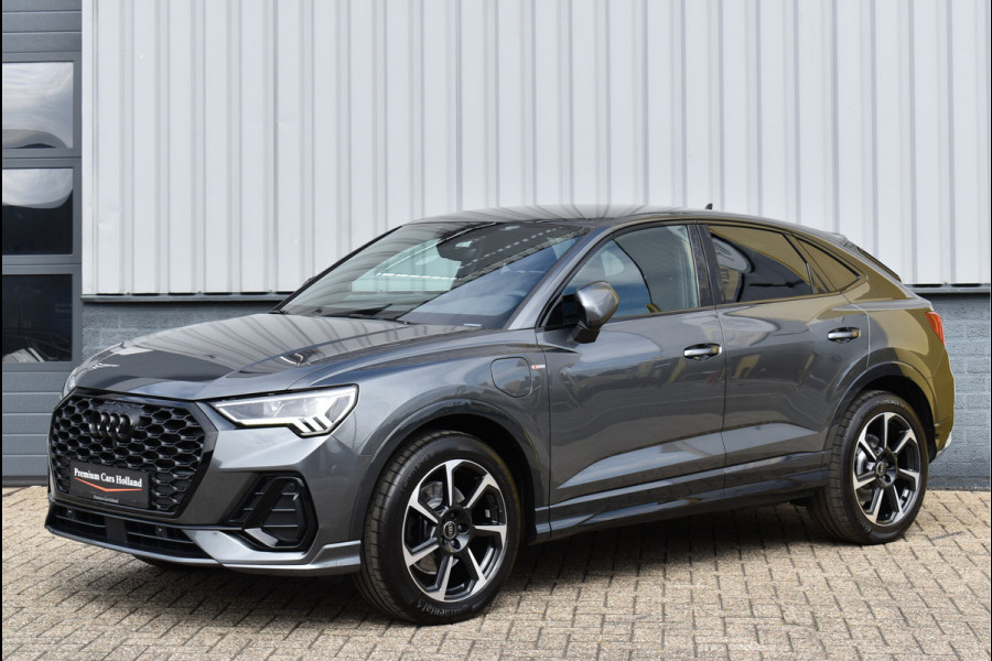 Audi Q3 Sportback 45 TFSI e S-Line Black Ed Navi Leder Camera Trekhaak 19 Inch