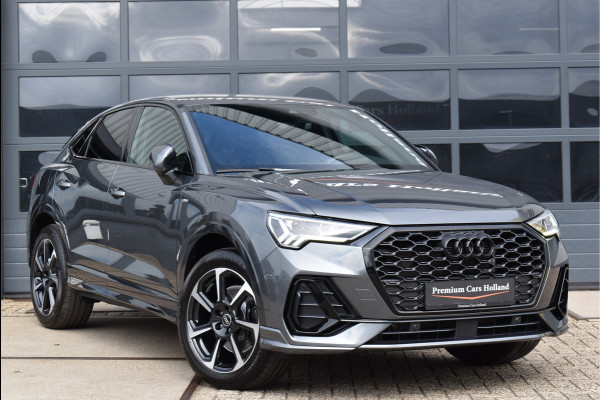 Audi Q3 Sportback 45 TFSI e S-Line Black Ed Navi Leder Camera Trekhaak 19 Inch