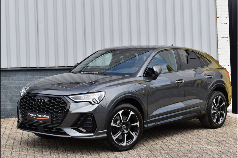 Audi Q3 Sportback 45 TFSI e S-Line Black Ed Navi Leder Camera Trekhaak 19 Inch