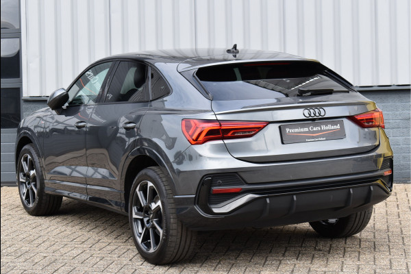 Audi Q3 Sportback 45 TFSI e S-Line Black Ed Navi Leder Camera Trekhaak 19 Inch