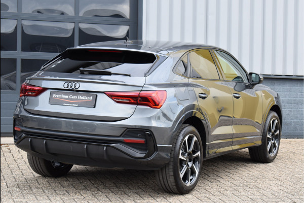 Audi Q3 Sportback 45 TFSI e S-Line Black Ed Navi Leder Camera Trekhaak 19 Inch