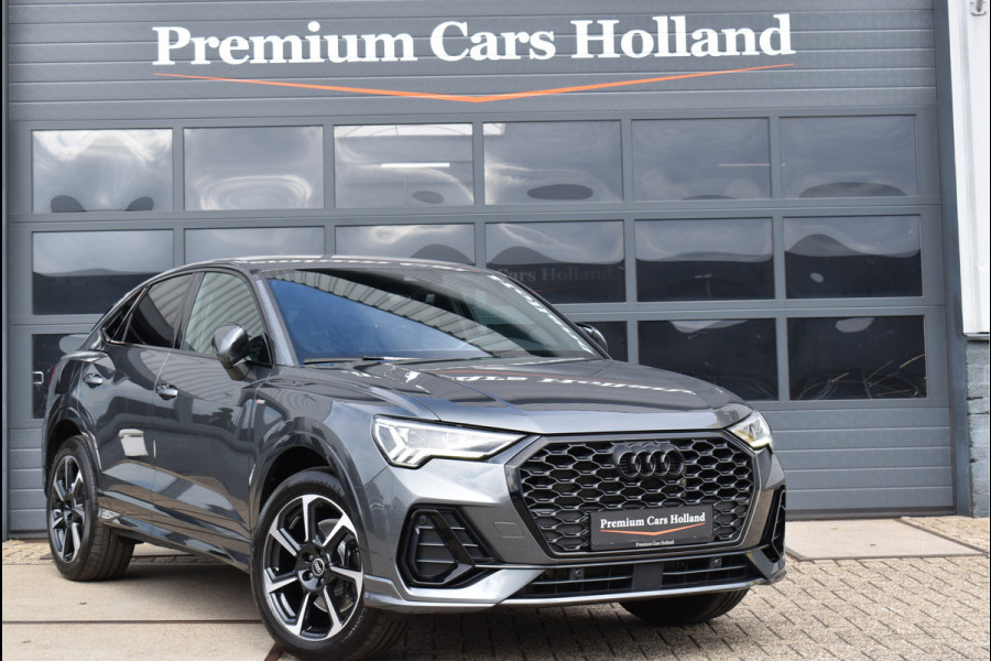 Audi Q3 Sportback 45 TFSI e S-Line Black Ed Navi Leder Camera Trekhaak 19 Inch