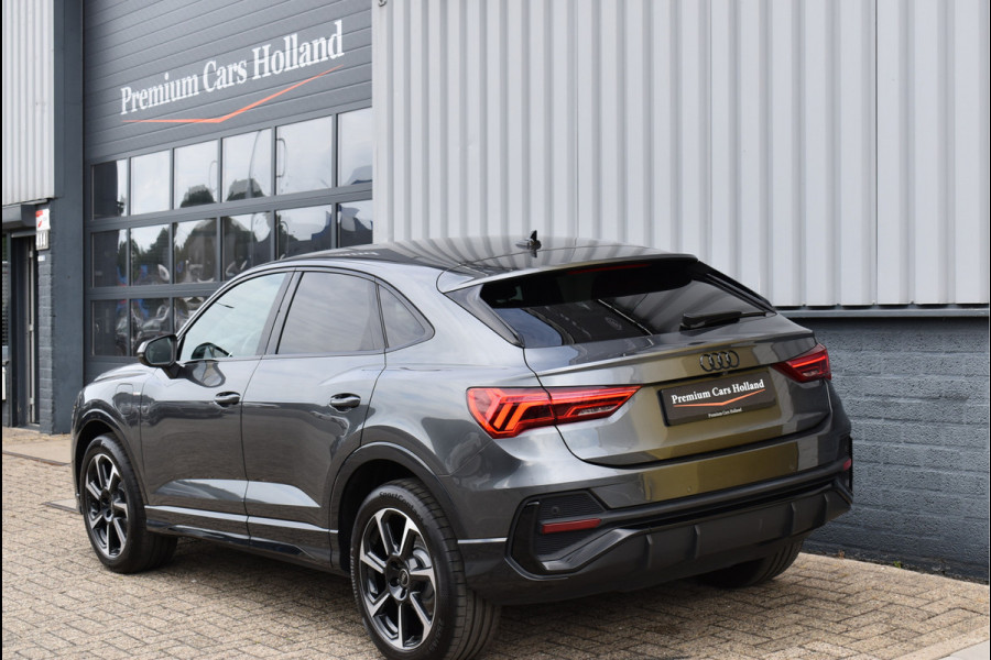 Audi Q3 Sportback 45 TFSI e S-Line Black Ed Navi Leder Camera Trekhaak 19 Inch