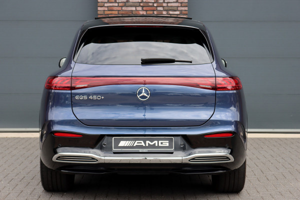 Mercedes-Benz EQS SUV 450+ AMG Line 118 kWh | Luchtvering | Hyperscreen | Achterasbesturing | Massage | Stoelventilatie | Distronic+ | Burmester | Augmented Reality HUD | Digital Light | Surround Camera |