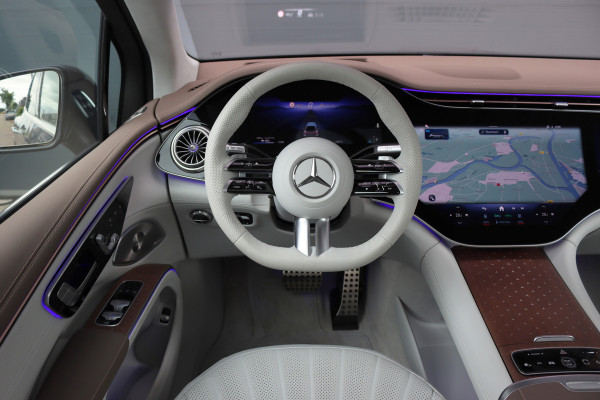 Mercedes-Benz EQS SUV 450+ AMG Line 118 kWh | Luchtvering | Hyperscreen | Achterasbesturing | Massage | Stoelventilatie | Distronic+ | Burmester | Augmented Reality HUD | Digital Light | Surround Camera |