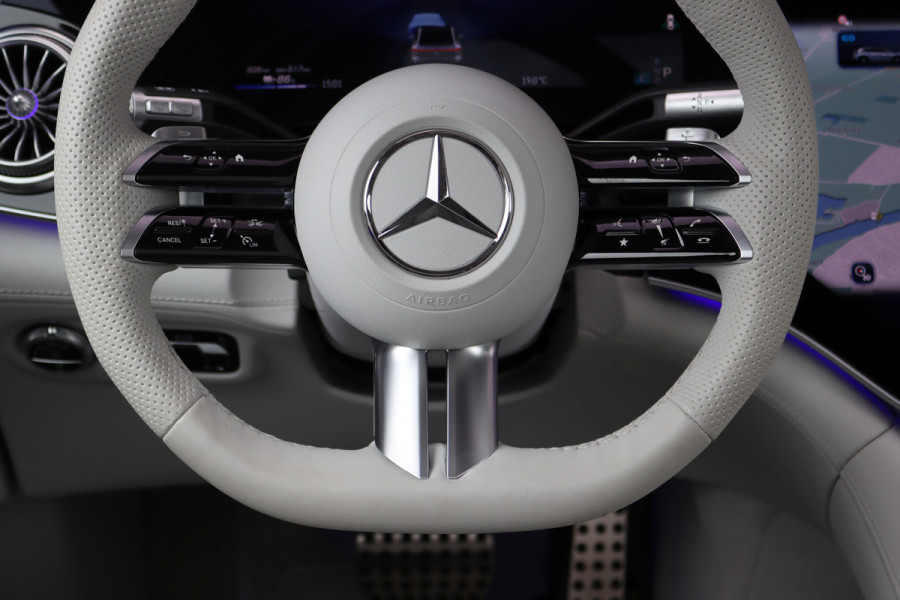 Mercedes-Benz EQS SUV 450+ AMG Line 118 kWh | Luchtvering | Hyperscreen | Achterasbesturing | Massage | Stoelventilatie | Distronic+ | Burmester | Augmented Reality HUD | Digital Light | Surround Camera |