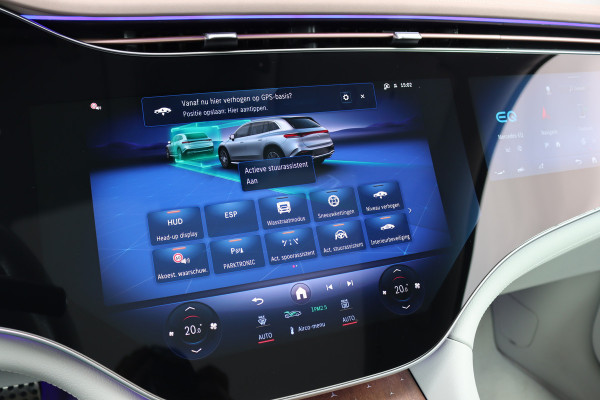 Mercedes-Benz EQS SUV 450+ AMG Line 118 kWh | Luchtvering | Hyperscreen | Achterasbesturing | Massage | Stoelventilatie | Distronic+ | Burmester | Augmented Reality HUD | Digital Light | Surround Camera |