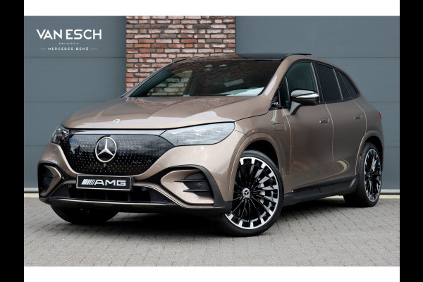 Mercedes-Benz EQE SUV 350 4MATIC AMG Line 91 kWh | Hyperscreen | Luchtvering | Achterasbesturing | Distronic+ | Burmester | HUD | Verwarmd Stuurwiel | Trekhaak | Digital Light |
