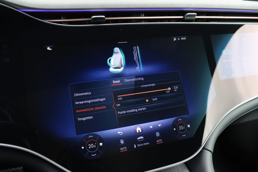 Mercedes-Benz EQE SUV 350 4MATIC AMG Line 91 kWh | Hyperscreen | Luchtvering | Achterasbesturing | Distronic+ | Burmester | HUD | Verwarmd Stuurwiel | Trekhaak | Digital Light |
