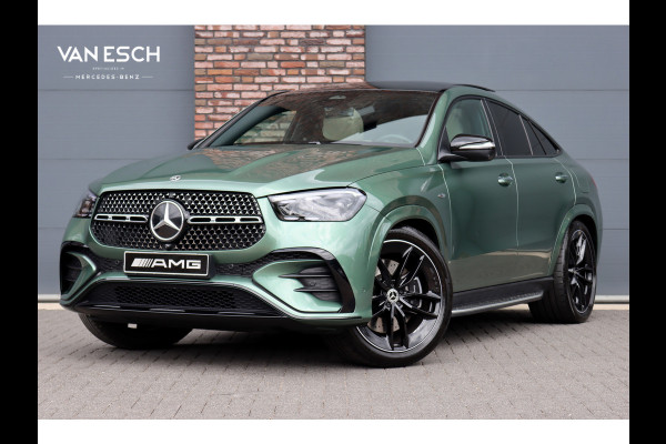 Mercedes-Benz GLE Coupé 400 e 4MATIC AMG Line | Manufaktur | Luchtvering | Distronic | Stoelventilatie | Verwarmd Stuurwie | Massage | Burmester | HUD | Trekhaak | Multibeam LED |