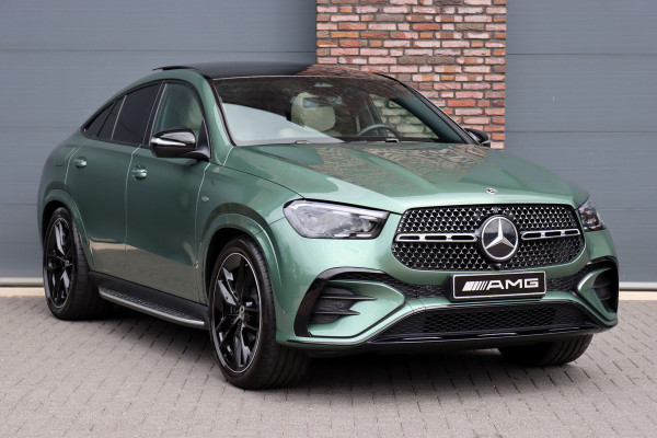 Mercedes-Benz GLE Coupé 400 e 4MATIC AMG Line | Manufaktur | Luchtvering | Distronic | Stoelventilatie | Verwarmd Stuurwie | Massage | Burmester | HUD | Trekhaak | Multibeam LED |