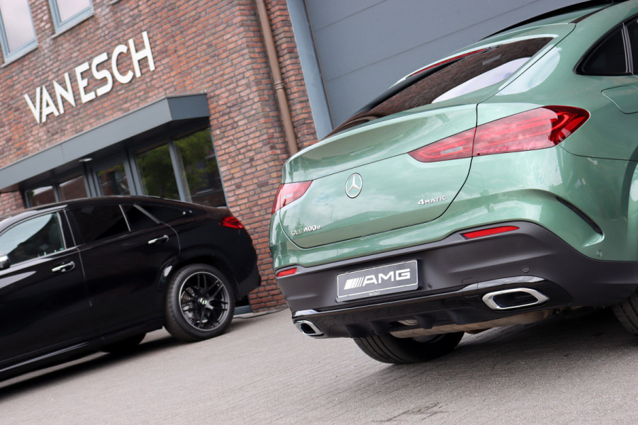 Mercedes-Benz GLE Coupé 400 e 4MATIC AMG Line | Manufaktur | Luchtvering | Distronic | Stoelventilatie | Verwarmd Stuurwie | Massage | Burmester | HUD | Trekhaak | Multibeam LED |