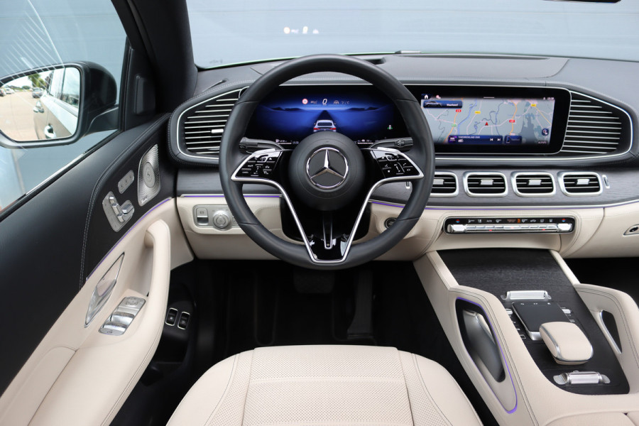 Mercedes-Benz GLE Coupé 400 e 4MATIC AMG Line | Manufaktur | Luchtvering | Distronic | Stoelventilatie | Verwarmd Stuurwie | Massage | Burmester | HUD | Trekhaak | Multibeam LED |