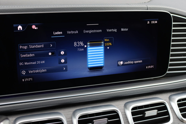 Mercedes-Benz GLE Coupé 400 e 4MATIC AMG Line | Manufaktur | Luchtvering | Distronic | Stoelventilatie | Verwarmd Stuurwie | Massage | Burmester | HUD | Trekhaak | Multibeam LED |