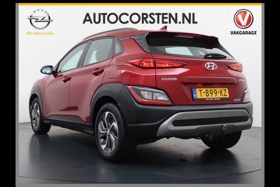 Hyundai Kona 1.6GDI HEV Hybride Autom. Trekhaak Adap.Cruise Camera Apple Carplay Android Auto Navi Ecc Pdc Comfort Smart Led Lmv 16" DAB Krell®-Audio Lane Assist Isofix Rijstrooksensor 1.300KG Trekgewicht 1e Eigenaar Origineel Nederlandse Auto